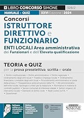 Concorsi istruttore direttivo usato  Spedito ovunque in Italia 