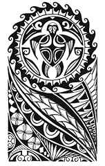 Tribal tattoo maori usato  Spedito ovunque in Italia 