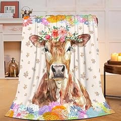Cow blanket farmhouse for sale  Delivered anywhere in USA 