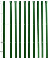 Zaunpfosten zaunpfahl 2000mm gebraucht kaufen  Wird an jeden Ort in Deutschland