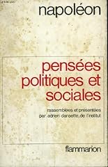 Pensees politiques sociales. for sale  Delivered anywhere in UK