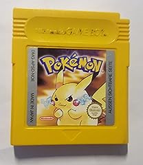 Pokémon gelbe edition d'occasion  Livré partout en Belgiqu