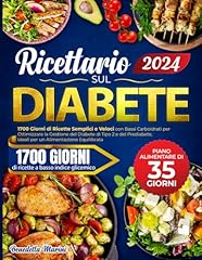Ricettario sul diabete usato  Spedito ovunque in Italia 