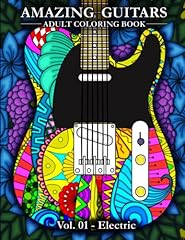 Amazing guitars coloring for sale  Delivered anywhere in USA 