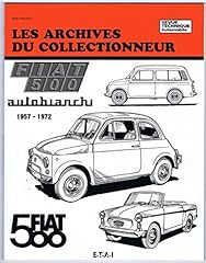 Fiat 500 autobianchi d'occasion  Livré partout en Belgiqu