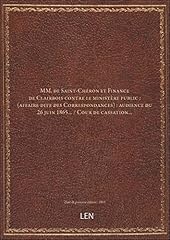 Mm. saint chéron d'occasion  Livré partout en France