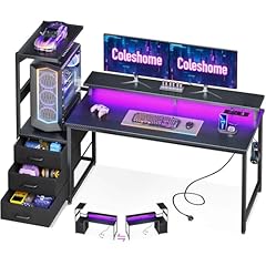 Coleshome scrivania gaming usato  Spedito ovunque in Italia 