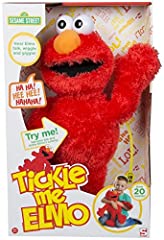 123 Sesame Street 18" Tickle Me Elmo Laughs & Giggles for sale  Delivered anywhere in UK