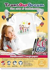 Transourdream a4x20 carta usato  Spedito ovunque in Italia 