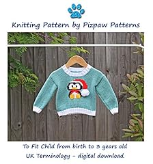 Winter penguin sweater for sale  Delivered anywhere in UK