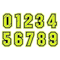 Number stickers motorcycle for sale  Delivered anywhere in UK