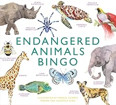 Endangered animals bingo for sale  Delivered anywhere in UK