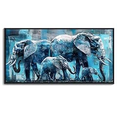 Elephant canvas wall for sale  Delivered anywhere in USA 