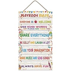 Lhiuem playroom rules for sale  Delivered anywhere in USA 
