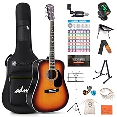 Adm dreadnought acoustic for sale  Delivered anywhere in USA 