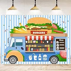 Hamburger truck backdrop for sale  Delivered anywhere in USA 
