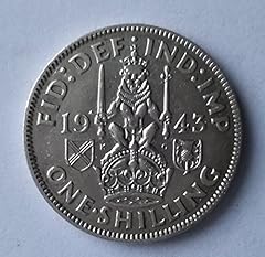 Silver shilling 1943 for sale  Delivered anywhere in UK