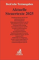 Aktuelle steuertexte 2025 gebraucht kaufen  Wird an jeden Ort in Deutschland
