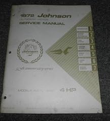 1972 johnson service usato  Spedito ovunque in Italia 
