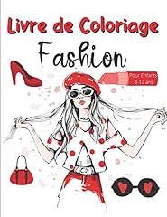 Livre coloriage fashion d'occasion  Livré partout en France