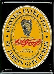 Guinness label metal for sale  Delivered anywhere in UK