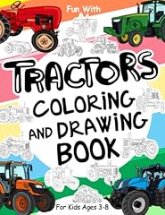 Tractors coloring drawing for sale  Delivered anywhere in UK