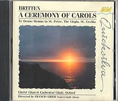 Ceremony carols deum d'occasion  Livré partout en France