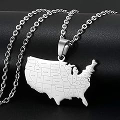Colliers pendentif carte d'occasion  Livré partout en France