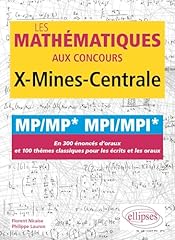 Mathématiques concours mines d'occasion  Livré partout en Belgiqu