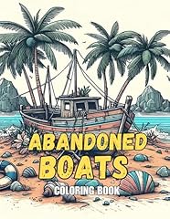 Abandoned boats coloring for sale  Delivered anywhere in USA 