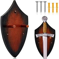 Wooden sword wall for sale  Delivered anywhere in UK