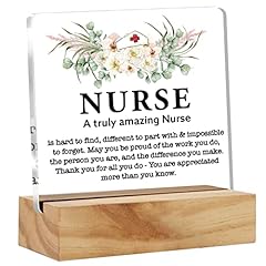 Acrylic nurse plaque for sale  Delivered anywhere in USA 