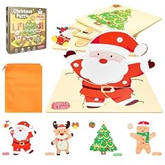 Christmas wooden puzzles for sale  Delivered anywhere in USA 