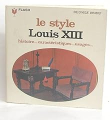 Style louis xiii. d'occasion  Livré partout en France