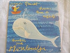 Jacques prévert chansons d'occasion  Livré partout en France