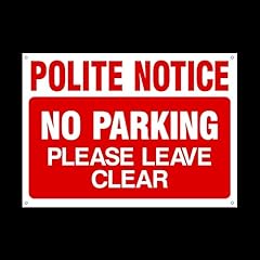 Polite parking please for sale  Delivered anywhere in UK