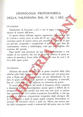 Cronologia protostorica della for sale  Delivered anywhere in UK