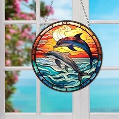 Junwall dolphins acrylic for sale  Delivered anywhere in USA 