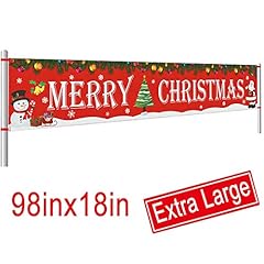 Large merry christmas for sale  Delivered anywhere in USA 