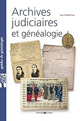 Archives judiciaires généalo d'occasion  Livré partout en France