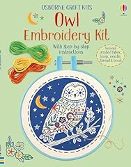 Embroidery kit owl for sale  Delivered anywhere in USA 