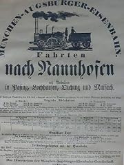 Plakat münchen augsburger gebraucht kaufen  Wird an jeden Ort in Deutschland