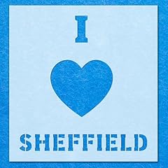 Love sheffield stencil for sale  Delivered anywhere in UK