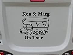 Campervan motorhome sticker for sale  Delivered anywhere in Ireland