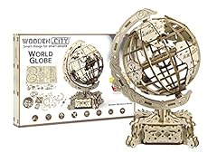 Wooden.city globe puzzle for sale  Delivered anywhere in USA 