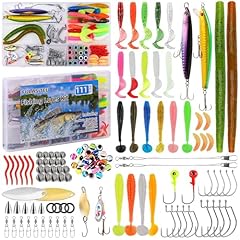 Wiurgoha 111pcs fishing for sale  Delivered anywhere in UK