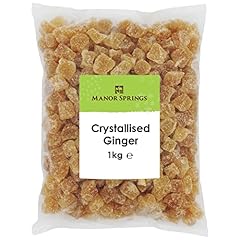 Crystallised ginger 1kg for sale  Delivered anywhere in UK