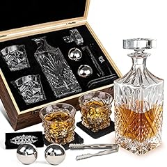 Whiskey decanter set for sale  Delivered anywhere in USA 