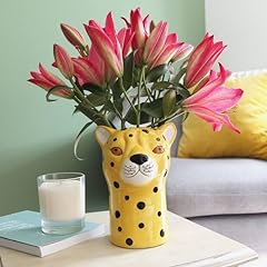 Sparkdazzle leopard vase for sale  Delivered anywhere in USA 