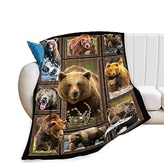 Bear blanket bear for sale  Delivered anywhere in USA 